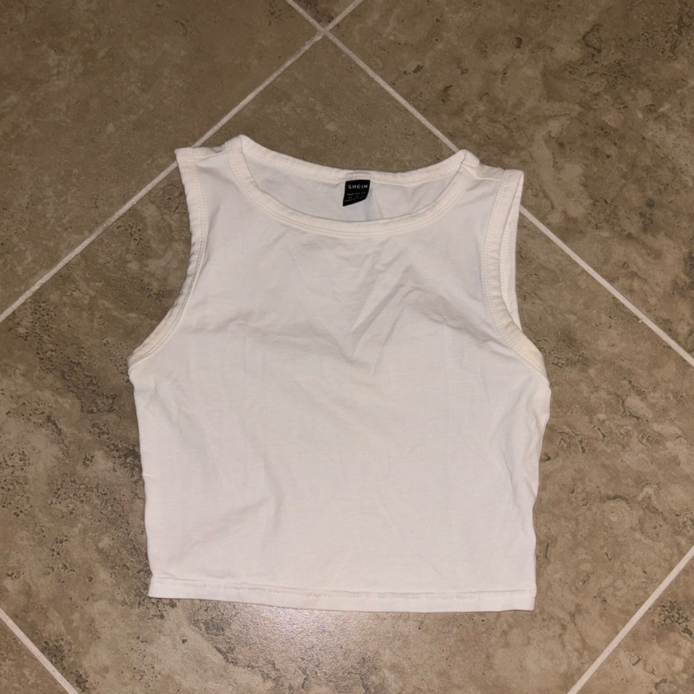 White SHEIN Top- great condition